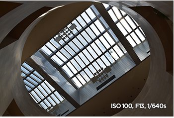 ISO 100, F13, 1/640s 샘플 이미지