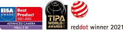 reddot_winner_2021_and_TIPA_award_logo